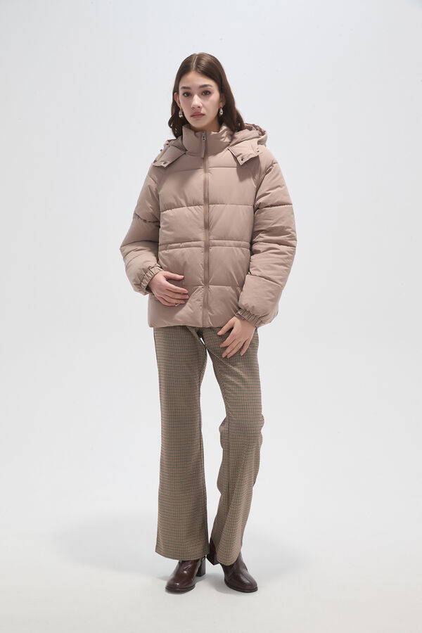 CAMPERA CALDA TAUPE CLARO image number null
