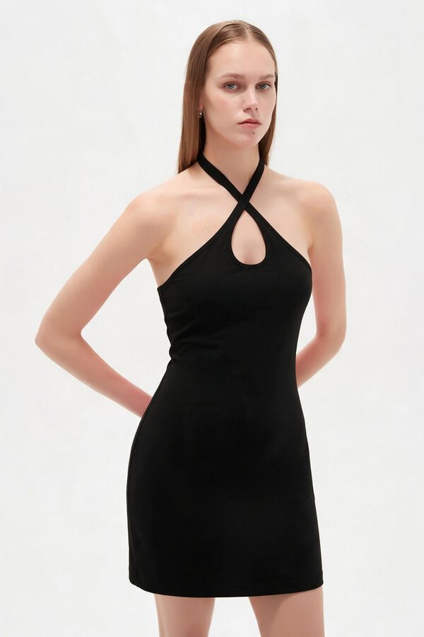 VESTIDO FUSAE 70809 NEGRO image number null