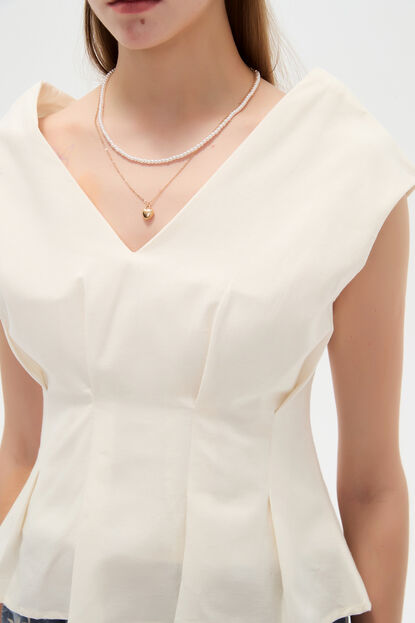 BLUSA KELAN 70809 MARFIL  / OFF WHITE image number null