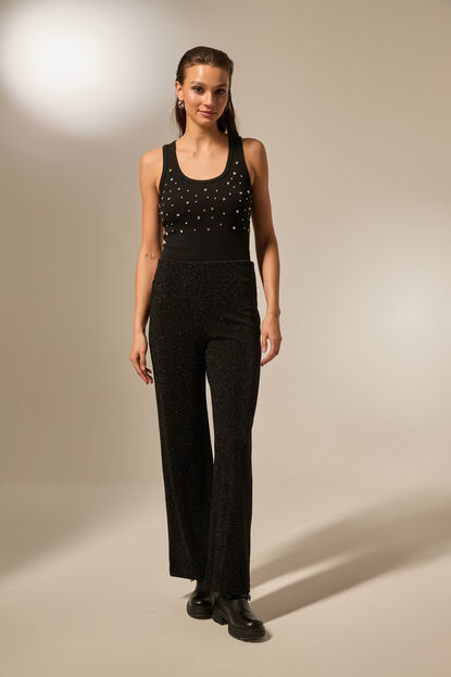 PANTALON PICERNO NEGRO image number null