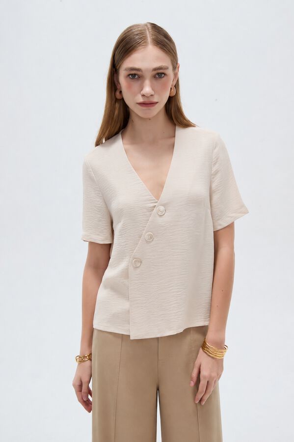BLUSA IVOLAR 70607 CRUDO / NATURAL image number null