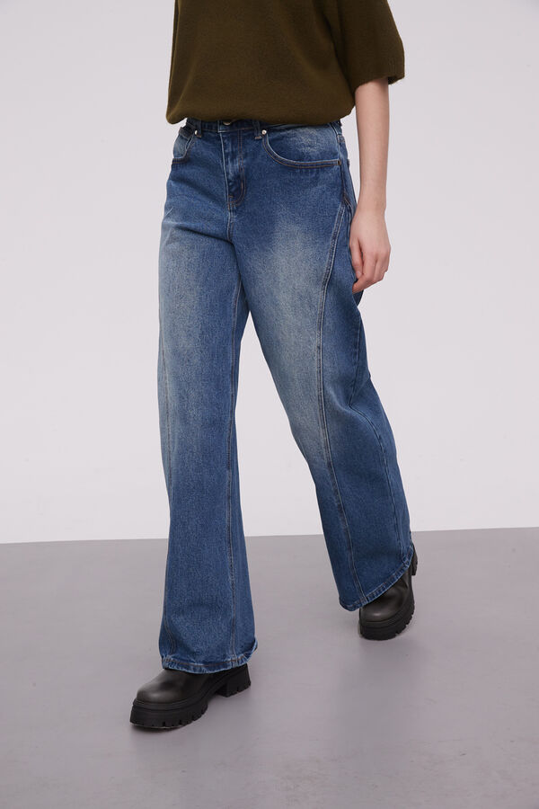 PANTALON GIRIL AZUL image number null