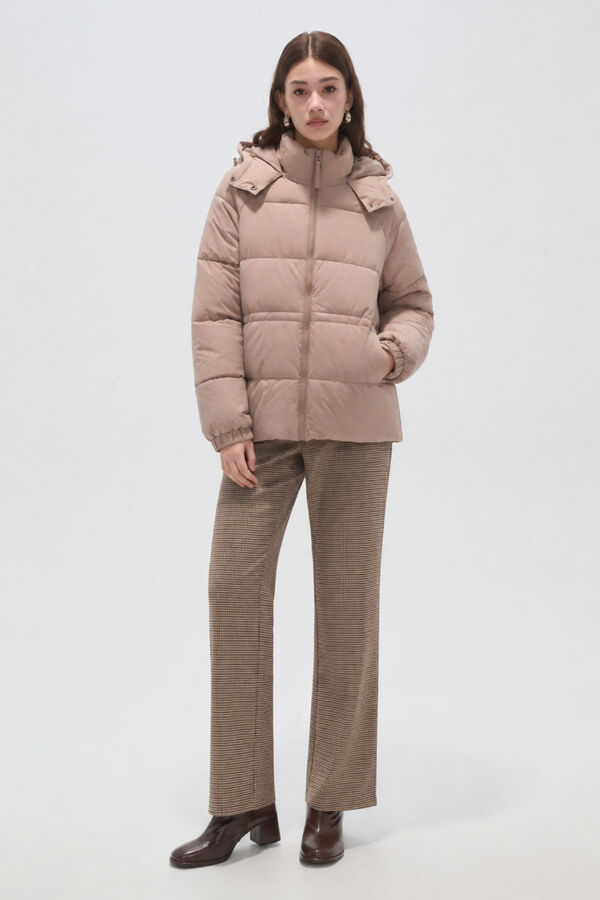 CAMPERA CALDA TAUPE CLARO image number null