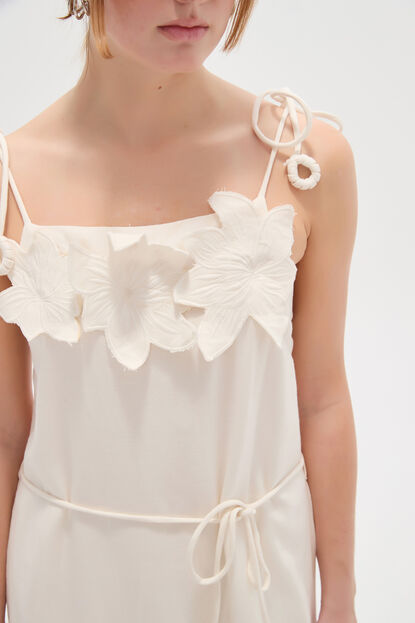 VESTIDO VESAL 70809 MARFIL  / OFF WHITE image number null