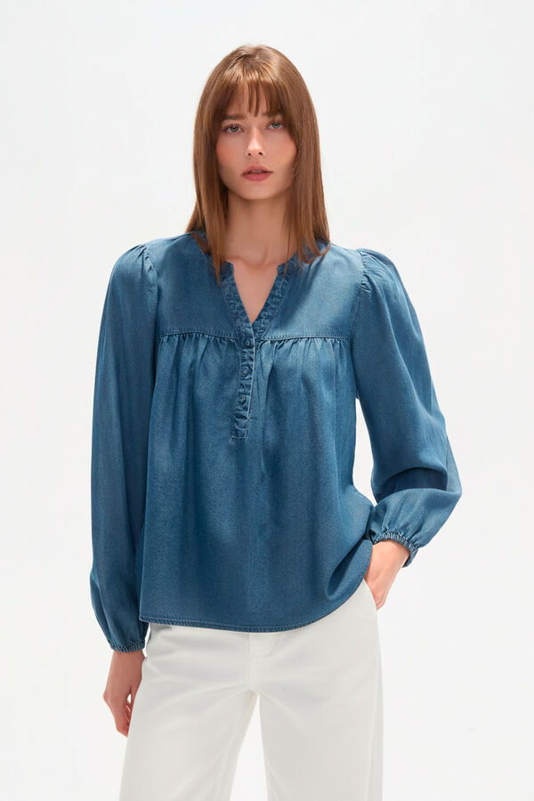 BLUSA MERTAN AZUL image number null