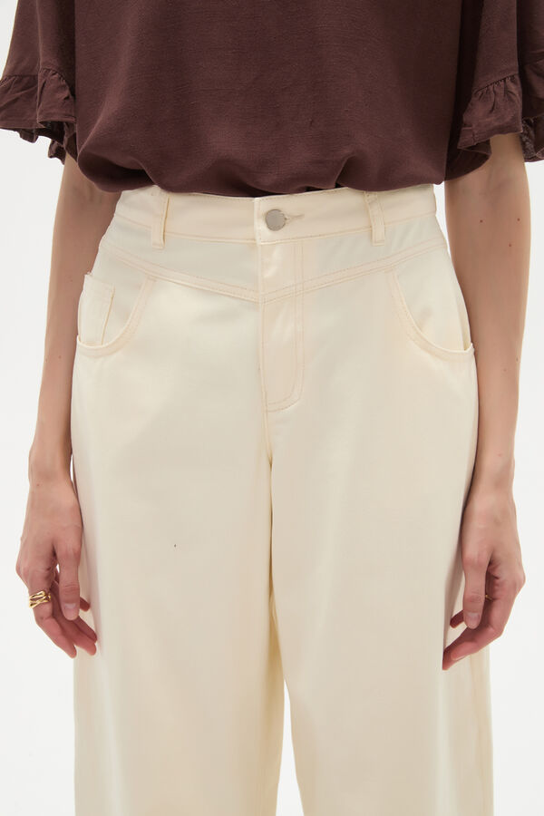 PANTALON GRAVA 70607 CRUDO / NATURAL image number null