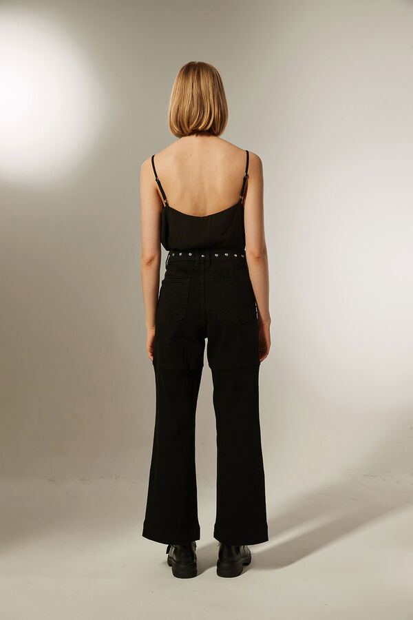 PANTALON BOHOS NEGRO image number null