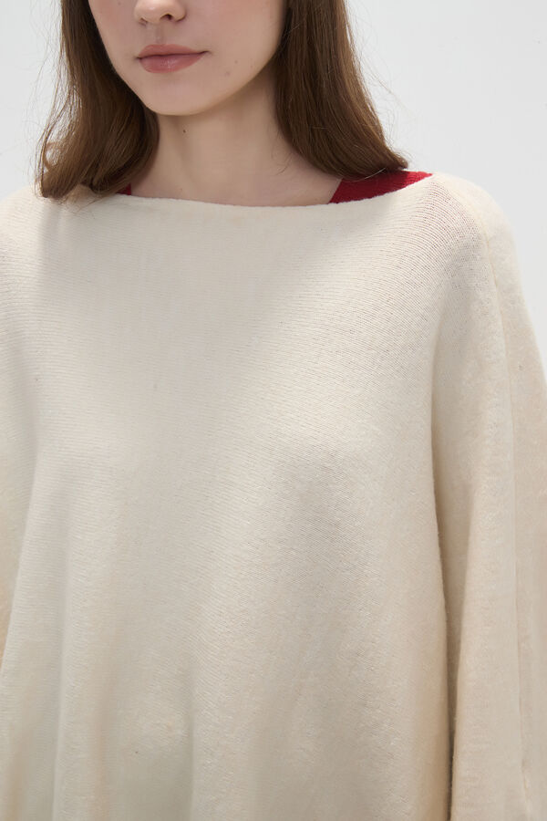 PONCHO SYLVA CRUDO / NATURAL image number null