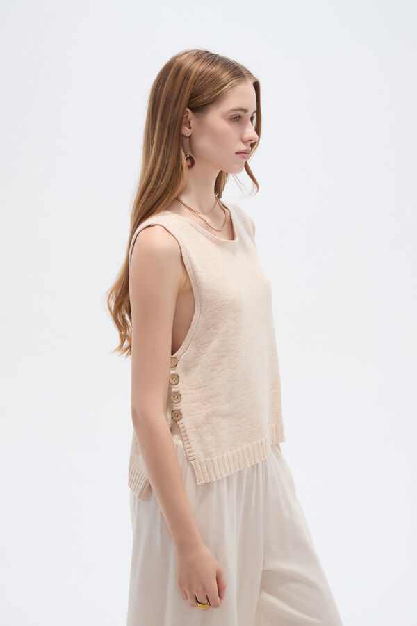 MUSCULOSA METRICAL 70809 CRUDO / NATURAL image number null