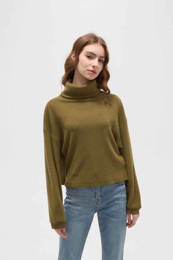 SWEATER SAMM VERDE OLIVA OSCURO image number null