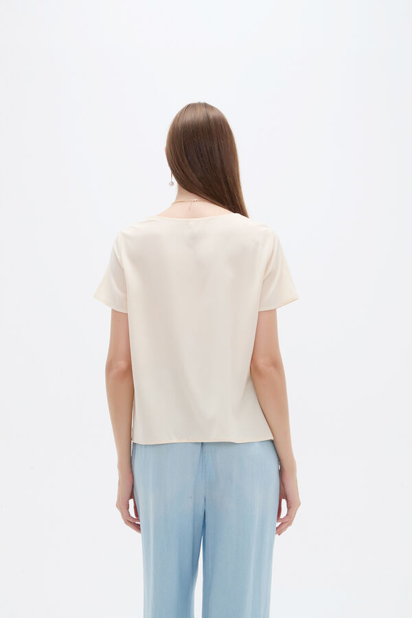 BLUSA TARMEL 70607 CRUDO / NATURAL image number null