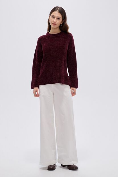 SWEATER BRITHOS CEREZA OSCURO image number null