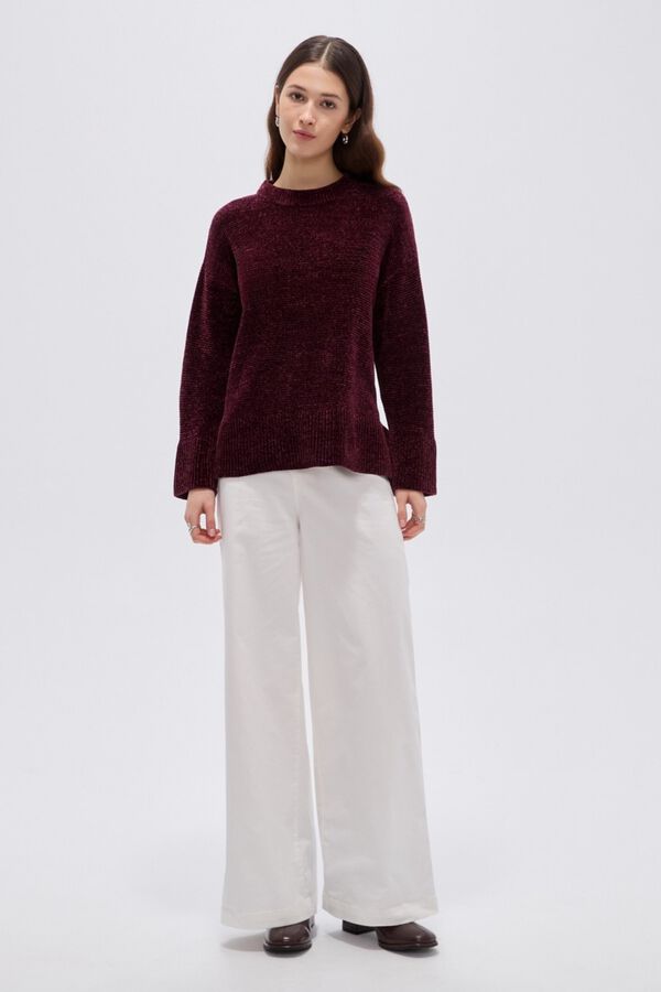 SWEATER BRITHOS CEREZA OSCURO image number null