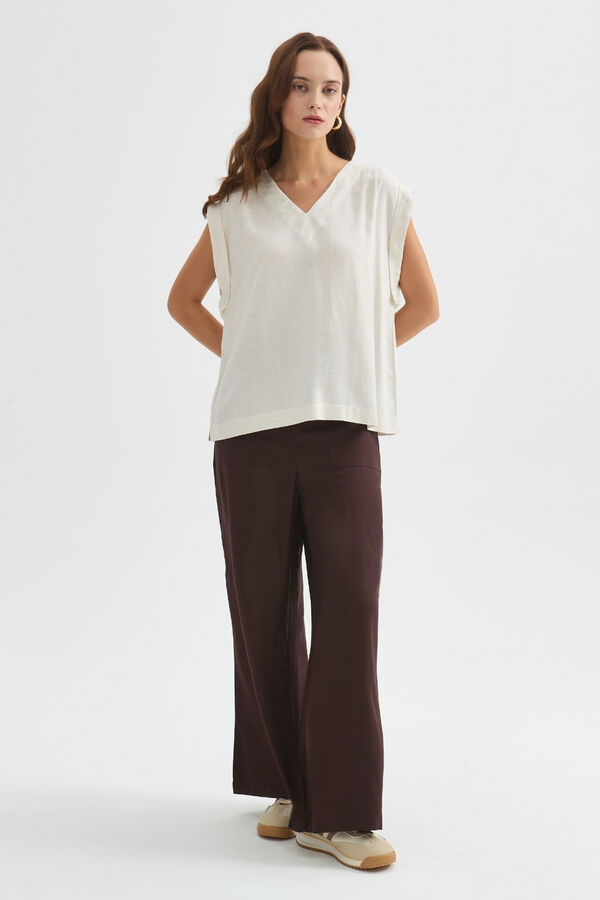 BLUSA ZOMIRA 70607 ARENA MELANGE image number null