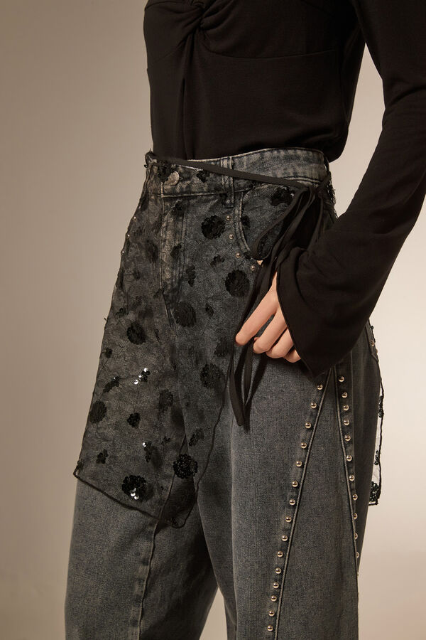 FALDA TANEK NEGRO image number null