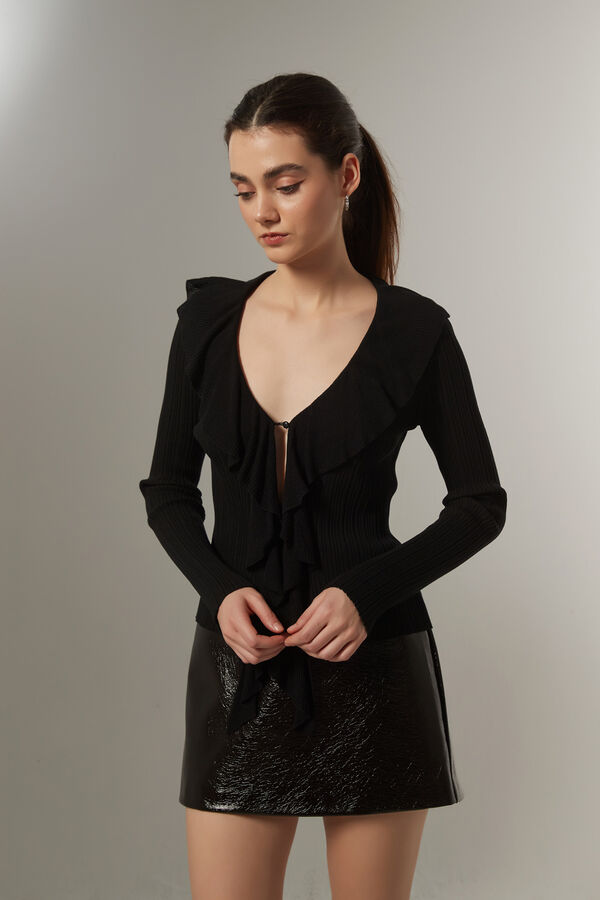 CARDIGAN GUIMA NEGRO image number null