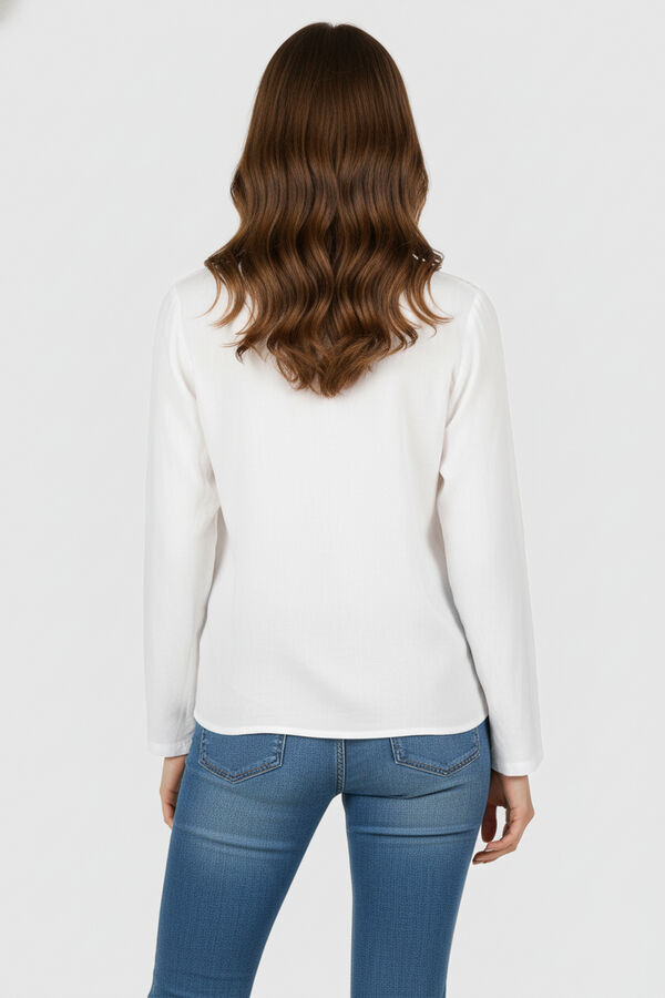 CAMISA TUMAN BLANCO image number null