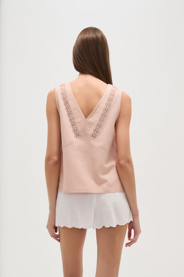 MUSCULOSA RIBA ROSA VIEJO image number null