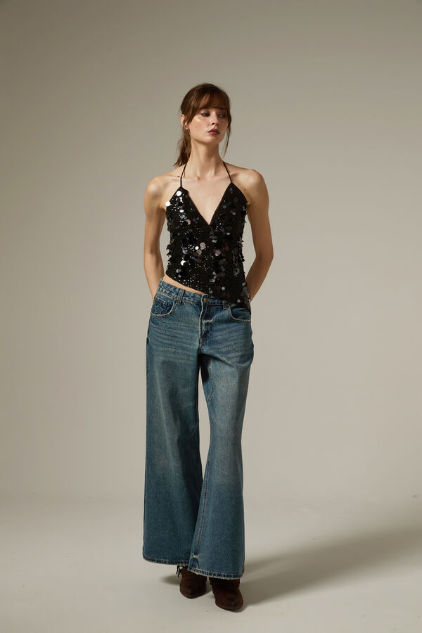 TOPS TARNEL 70607 NEGRO image number null