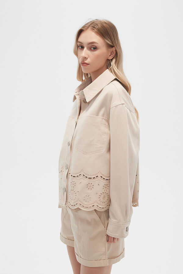 SOBRECAMISA VORO CREMA image number null