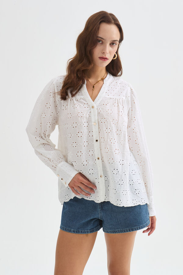 BLUSA HEDERA 70607 BLANCO image number null