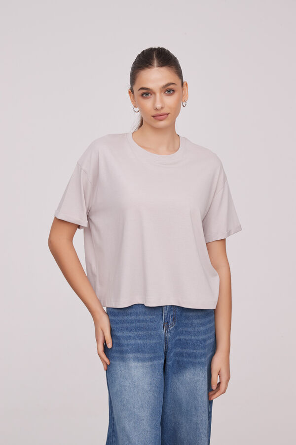 REMERA ENASS GRIS CLARO