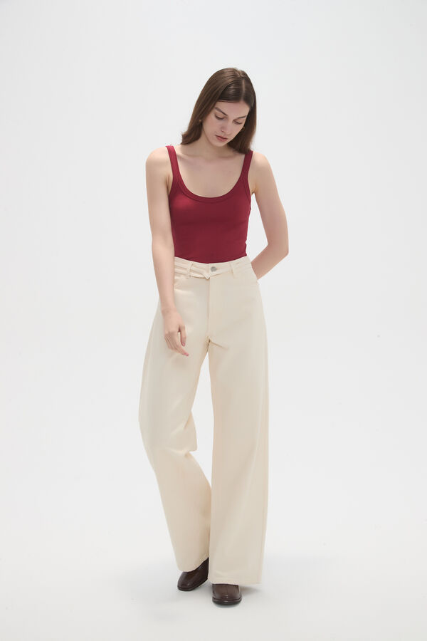 PANTALON PORTONO CRUDO / NATURAL image number null