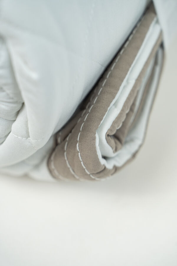 Cubrecama 2 Plazas King Microfibra WASHED BLANCO image number null