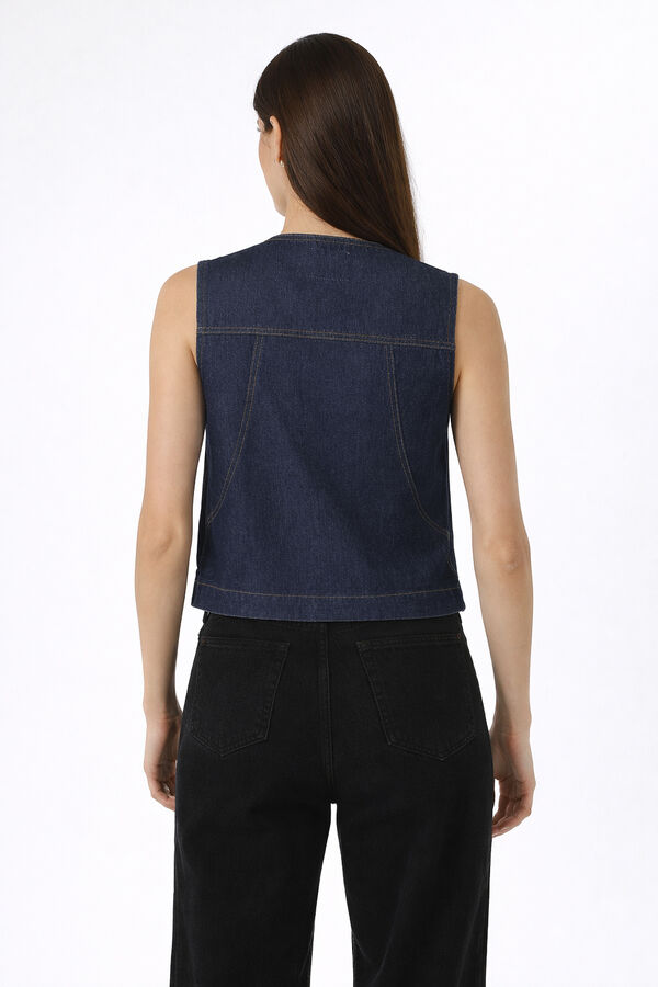 CHALECO LOITE AZUL INDIGO image number null