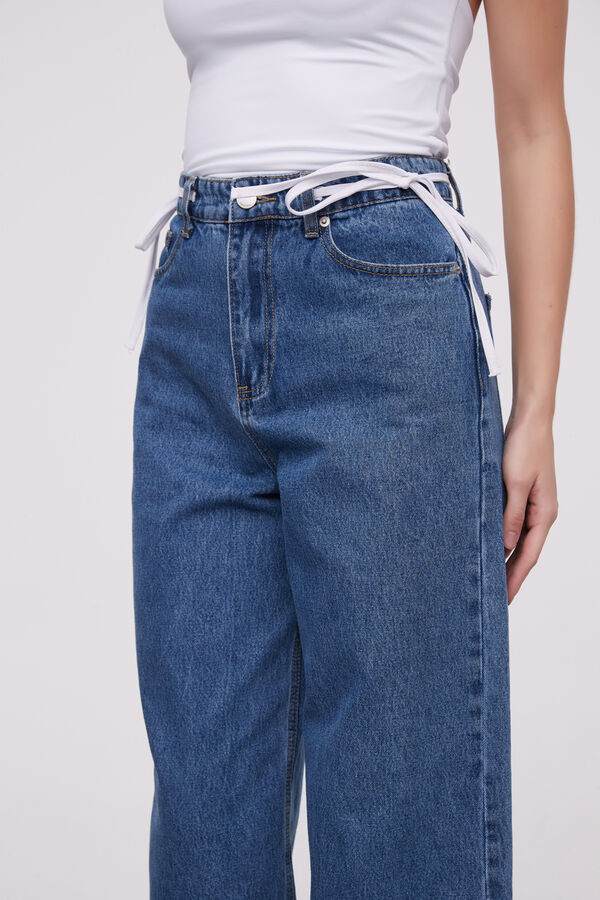 PANTALON ISANGI AZUL MEDIO image number null