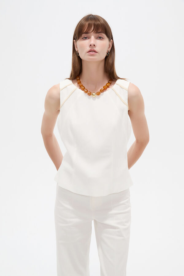 MUSCULOSA YELRAN 70809 MARFIL  / OFF WHITE image number null