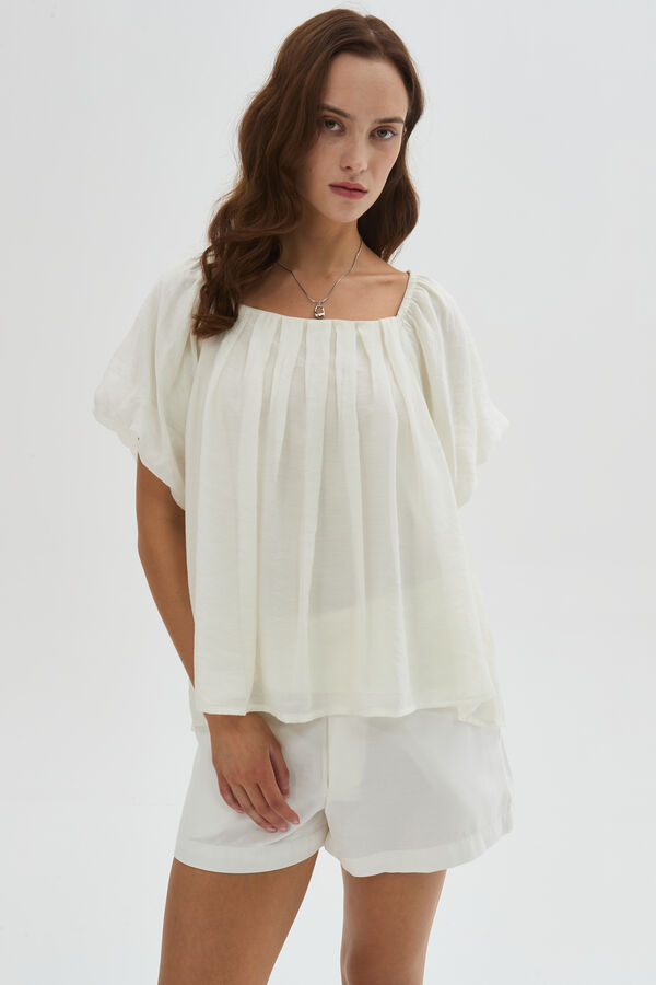 BLUSA YOVREN 70607 AMARILLO PALIDO image number null