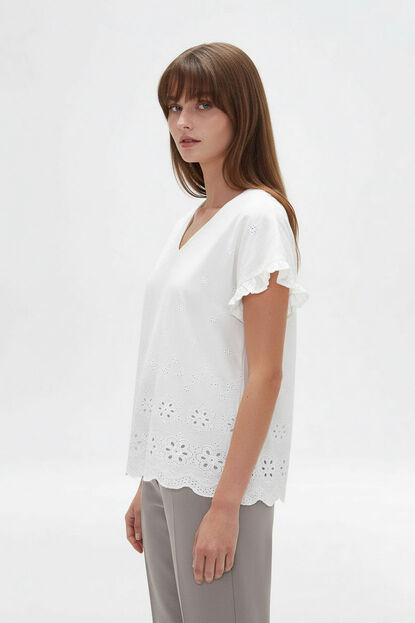 TOPS AHTE 70809 MARFIL  / OFF WHITE image number null