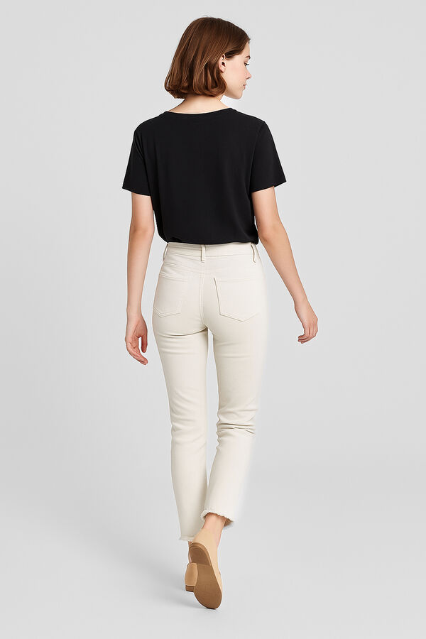 PANTALON ARGUS MARFIL  / OFF WHITE image number null