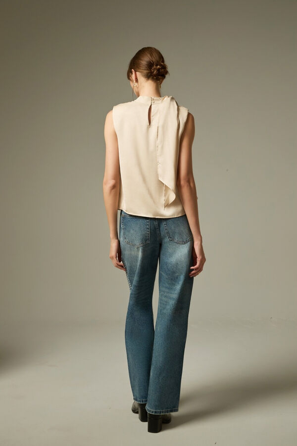 BLUSA PANYEL 70607 BEIGE CLARO image number null