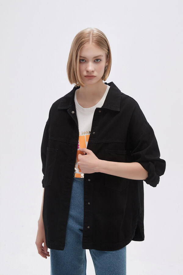 SOBRECAMISA LAPONIA NEGRO image number null