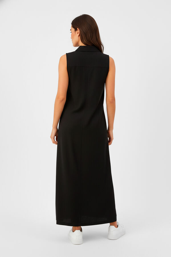 VESTIDO YARINA NEGRO image number null