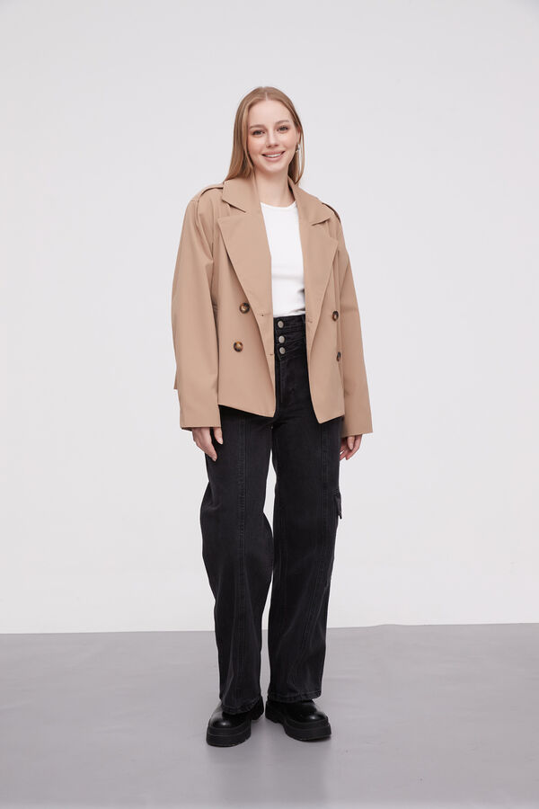 TRINCHERA ANALYN BEIGE OSCURO image number null