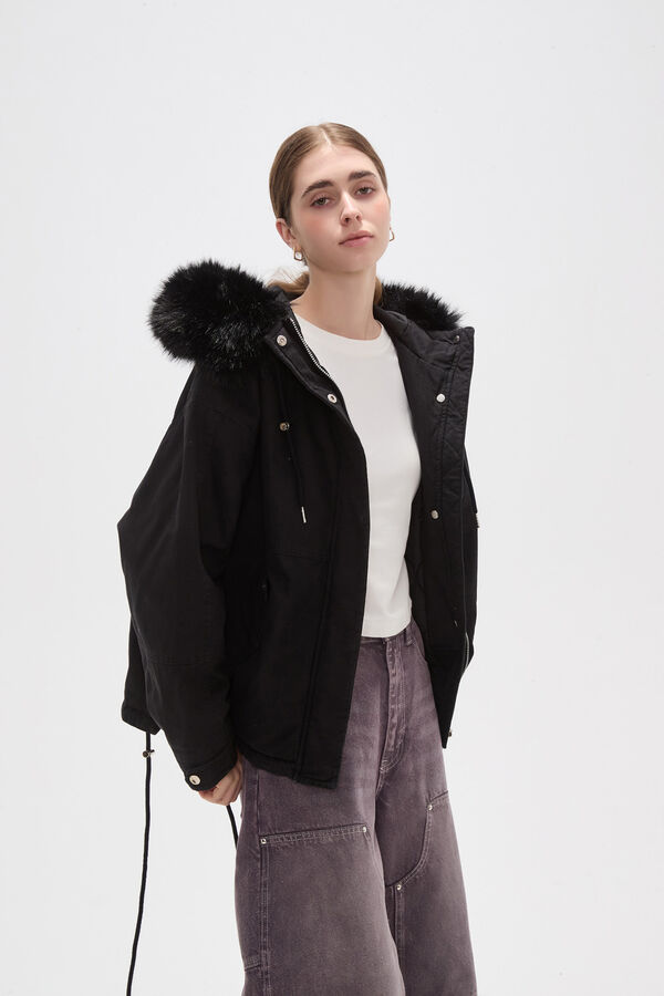 CAMPERA MIREN NEGRO image number null