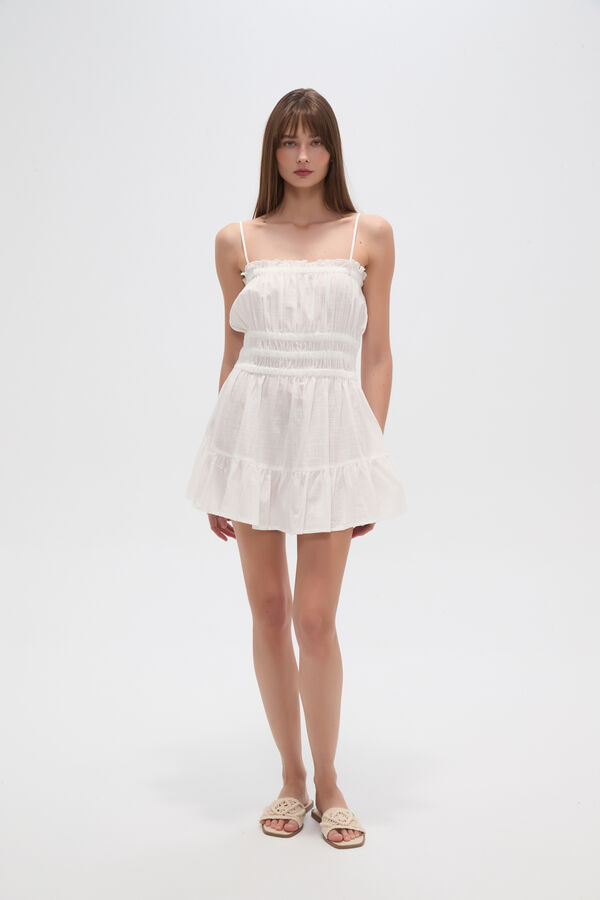 VESTIDO PASTEN BLANCO image number null