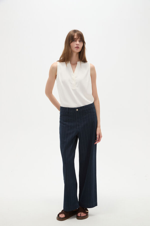 PANTALON VIRDE 70607 AZUL INDIGO image number null