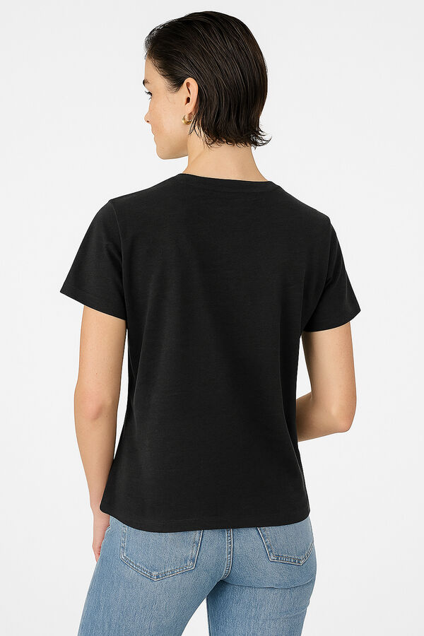 REMERA BLUMI NEGRO image number null