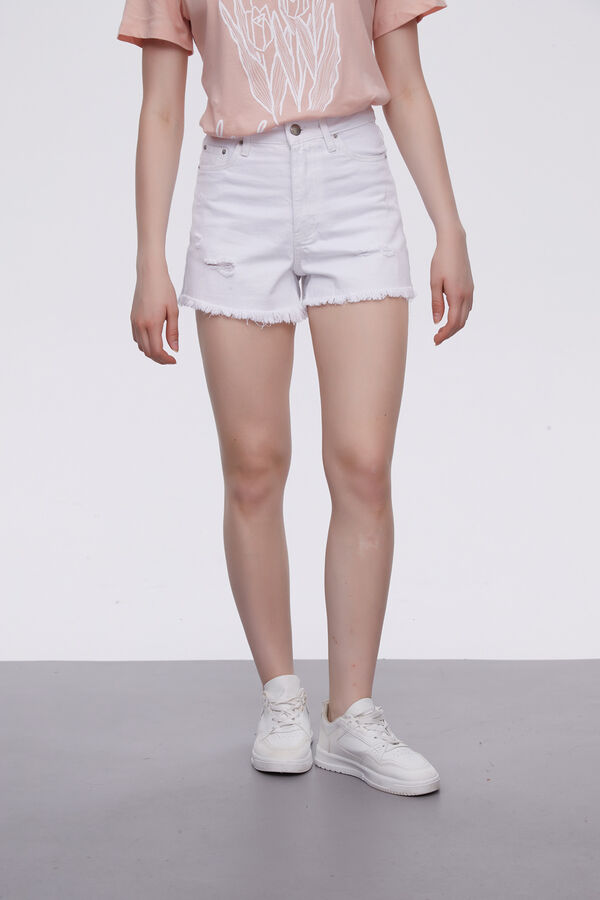 SHORT CARMELIA BLANCO