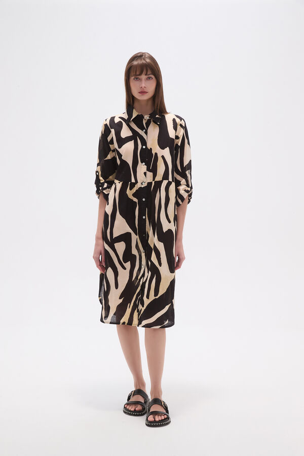 VESTIDO SOMBRE GUSTO 1 image number null