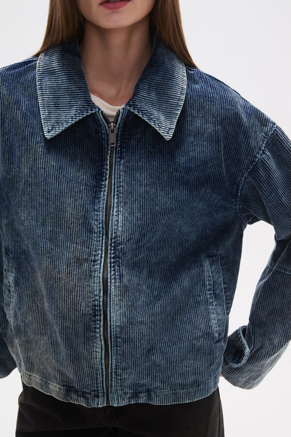 CAMPERA CANDE AZUL GRISACEO image number null