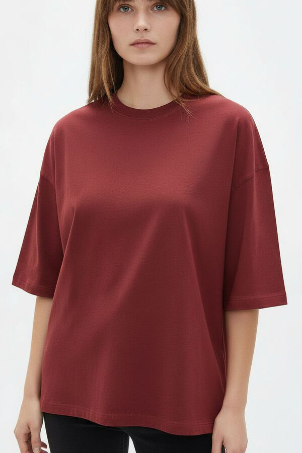 REMERA SOLISA 70607 BORDEAUX image number null