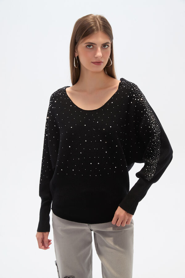 SWEATER BALADEL NEGRO image number null