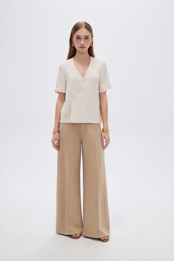 BLUSA IVOLAR 70607 CRUDO / NATURAL image number null