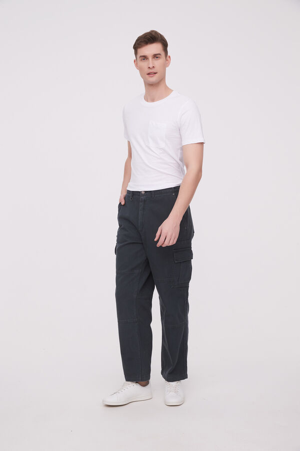 PANTALON TRICARIO GRIS TOPO image number null
