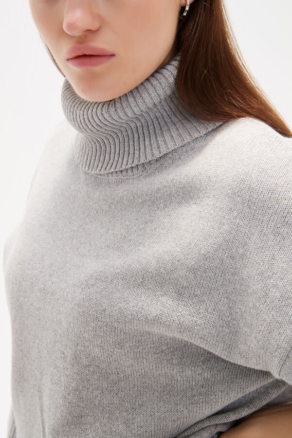 POLERA THERNAL GRIS MELANGE MEDIO image number null